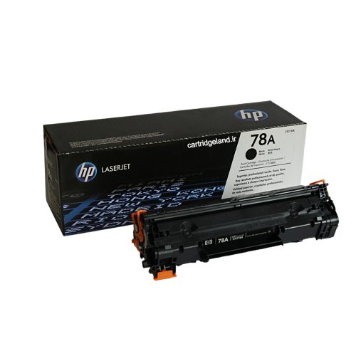 کارتریج مشکی HP 78A سازگار با پرینترهای HP P1566، P1606dn و M1536dnf، با ظرفیت 2100 صفحه و کیفیت چاپ حرفه‌ای.