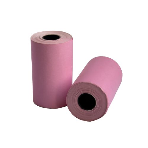 رول حرارتی کارتخوان صورتی 5.7 سانتی متر 16 متری